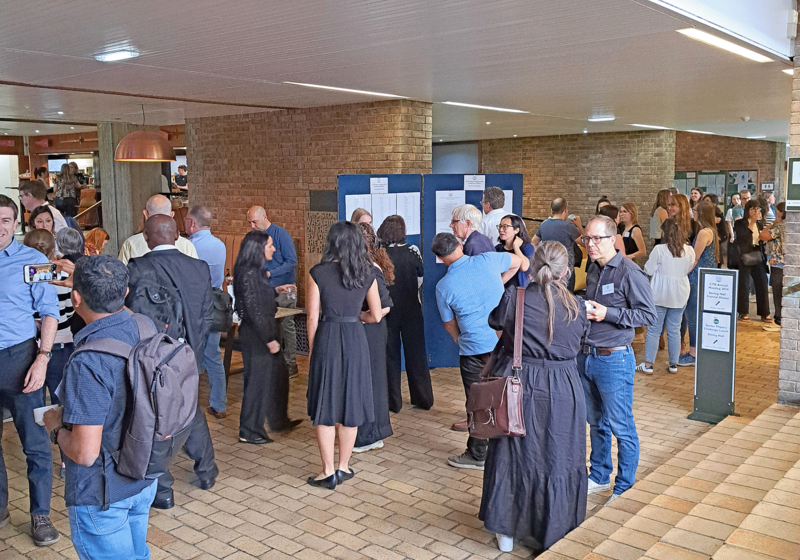 Networking at conference