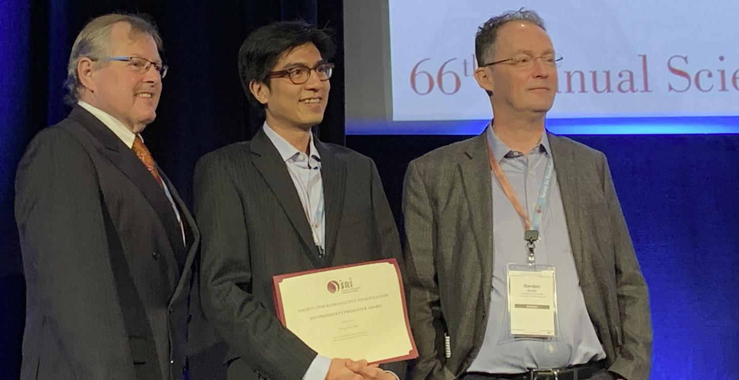 CTR members receive prestigious awards at the 66th meeting of the Society for Reproductive Investigation in Paris. A very successful year for the CTR!